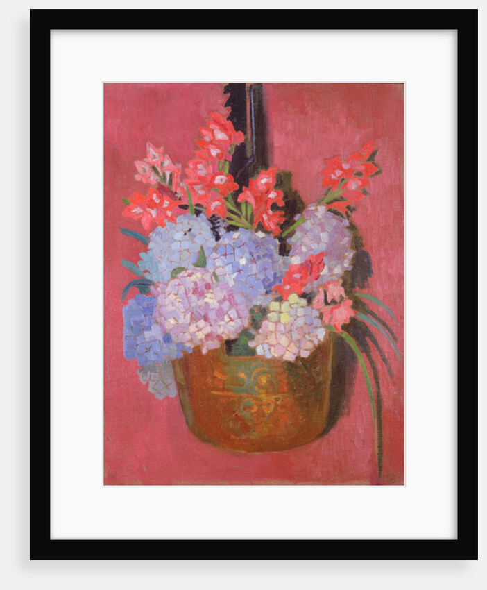 Copper cauldron with hydrangeas, 1916 by Maurice Denis