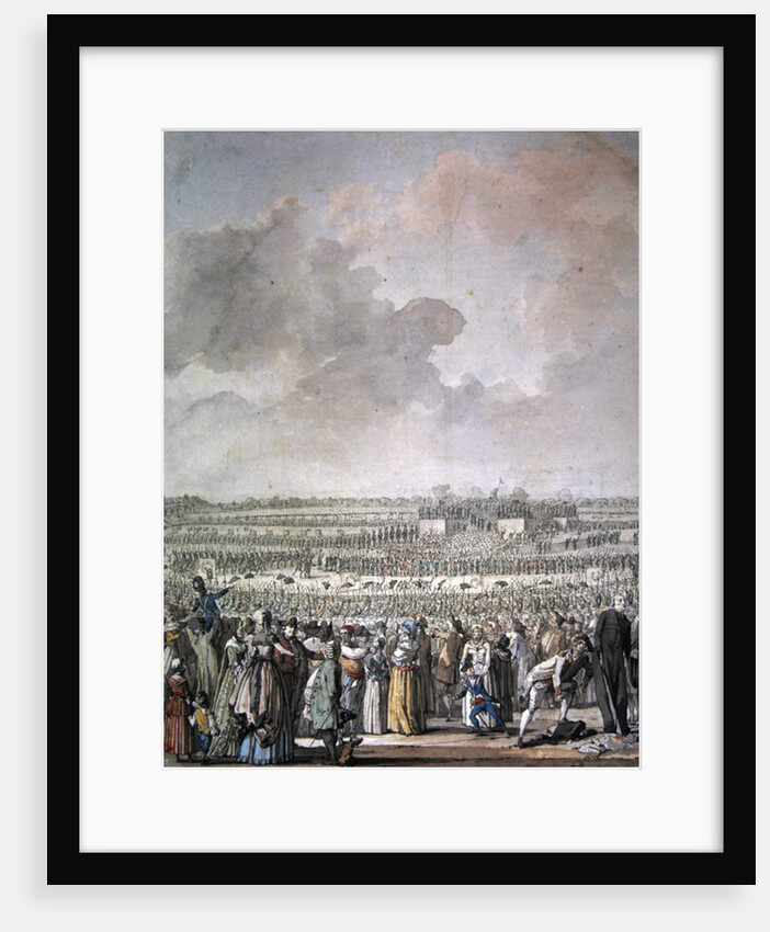 The Festival of the Federation at the Champ de Mars, 14 July 1790 by Jacques Francois Joseph Swebach