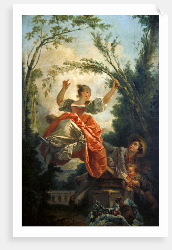 The See-saw by Jean-Honore Fragonard