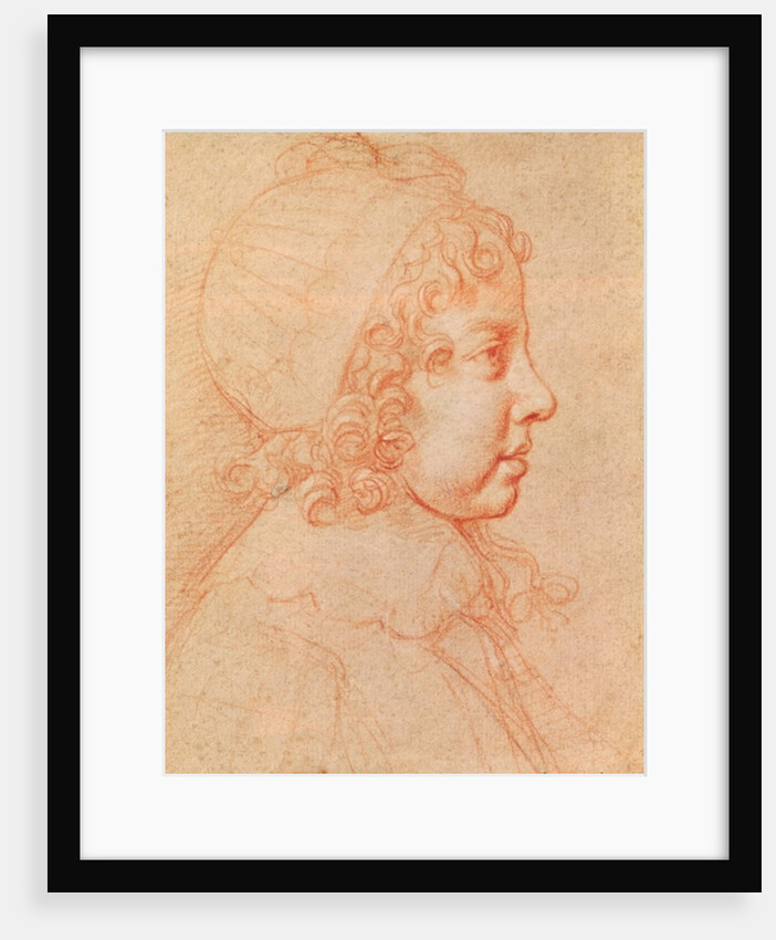 Portrait of Louis XIV as a child by Philippe de Champaigne