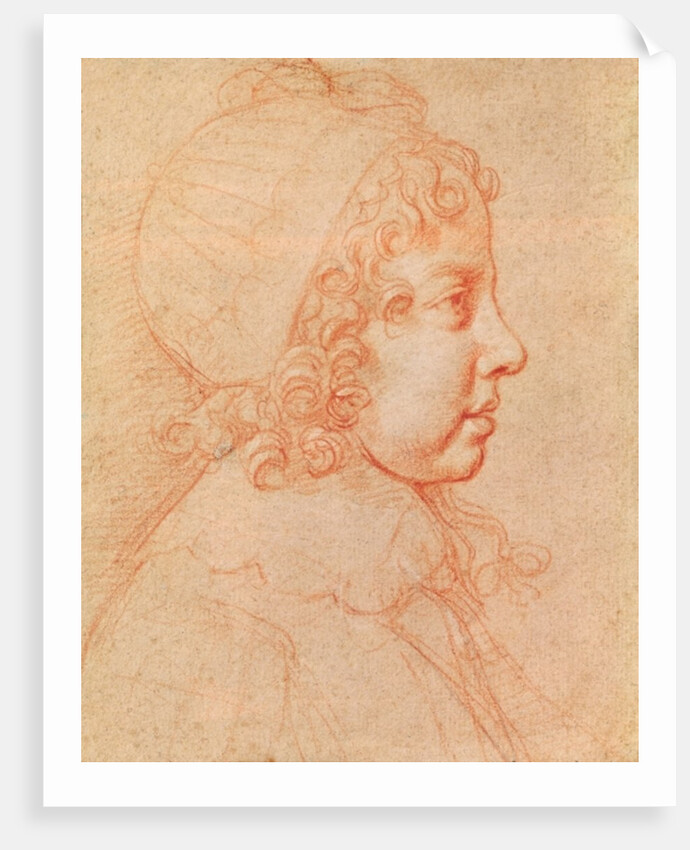 Portrait of Louis XIV as a child by Philippe de Champaigne