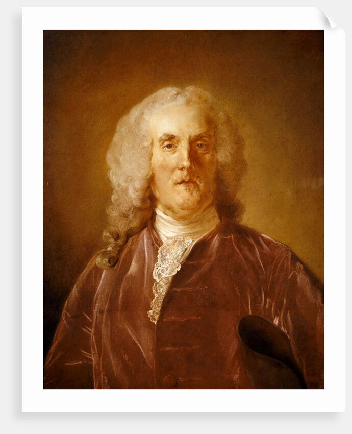 Abraham van Robais by Jean-Baptiste Perronneau