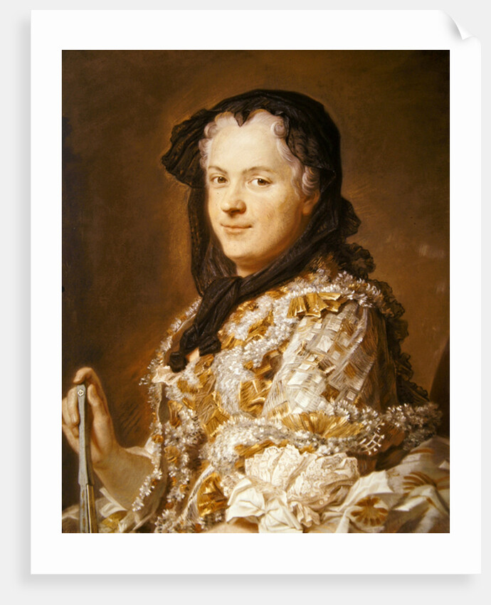 Portrait of Maria Leszczynska, Queen of France and Navarre, 1744-48 by Maurice Quentin de la Tour