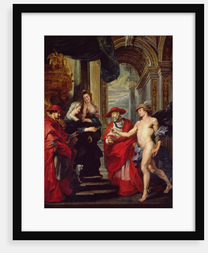 The Medici Cycle: The Treaty of Angouleme 30 April 1619, 1621-5 by Peter Paul Rubens