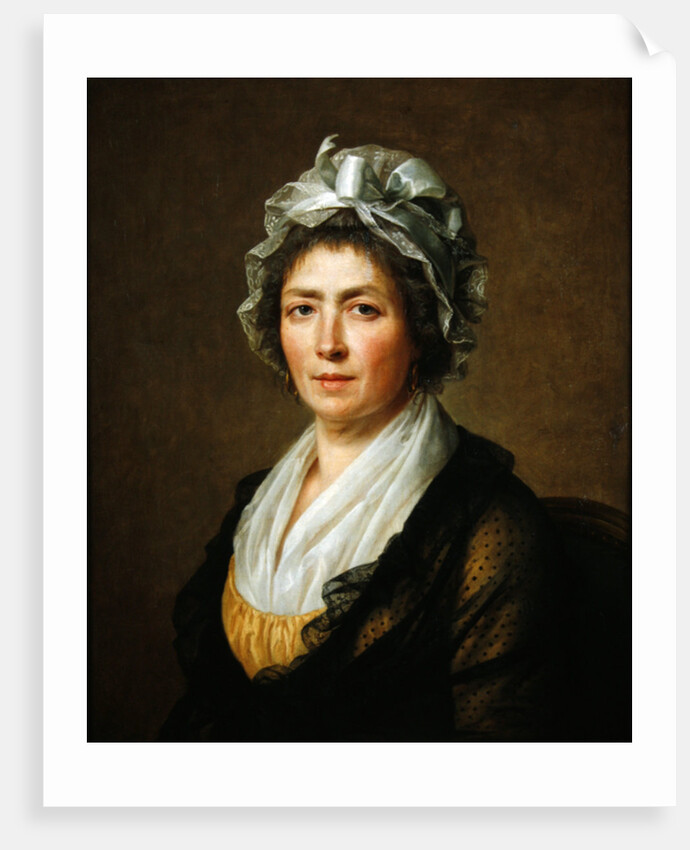 Portrait of a woman, or the governess of the the artist's children by Jacques Louis David