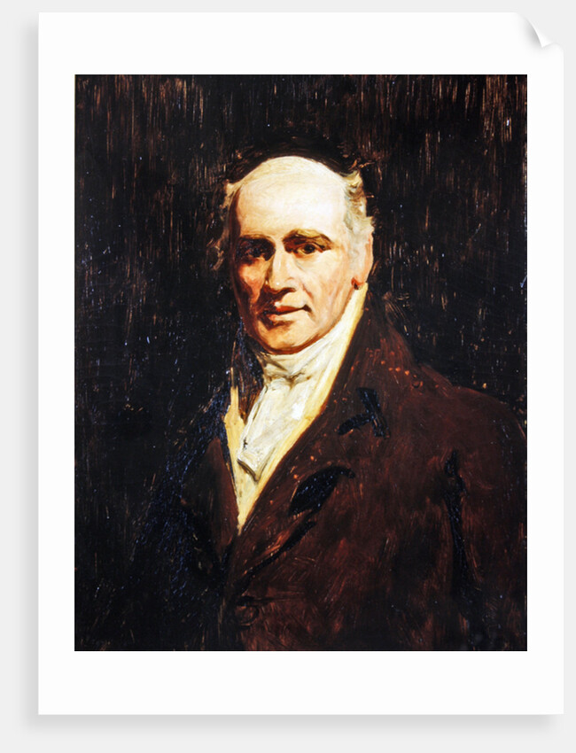 Portrait of an elderly man by Henry Raeburn