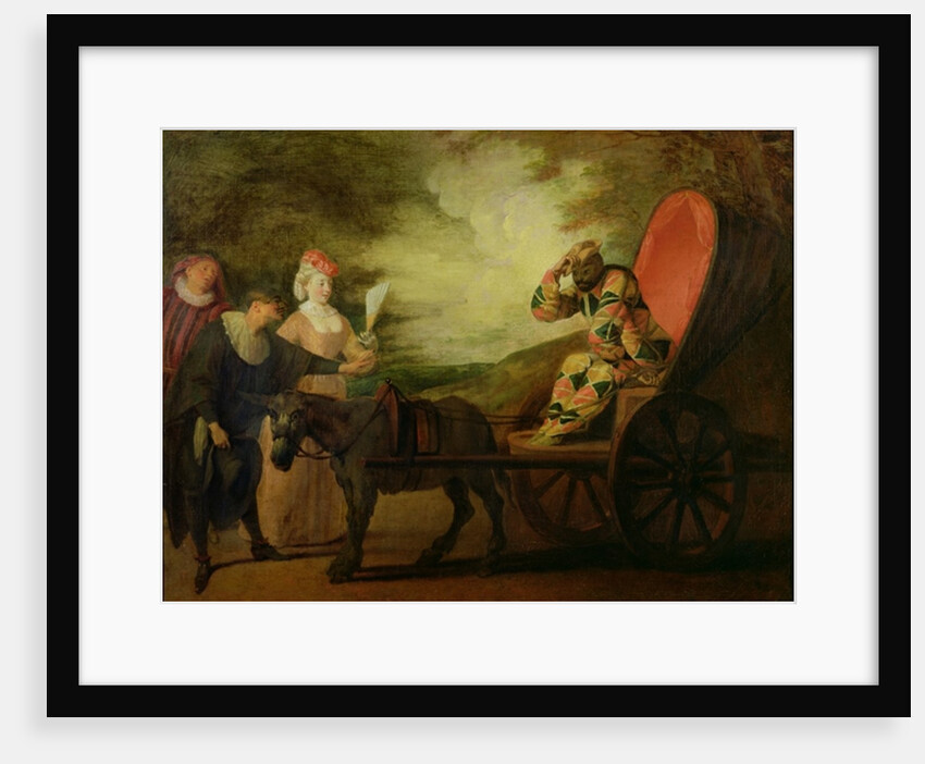 The Harlequin, Emperor of the Moon, c.1712 by Jean Antoine Watteau