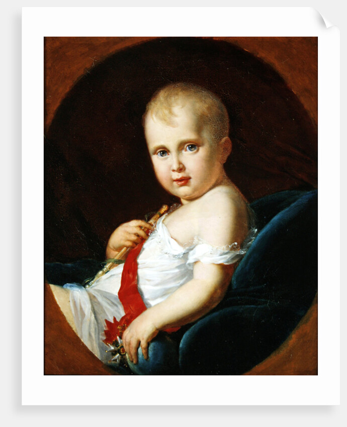 Portrait of Napoleon, Imperial Prince and King of Rome, 1815 by Francois Pascal Simon Baron Gerard