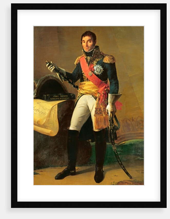 Portrait of Andre Massena, c.1853 by Edme Adolphe Fontaine