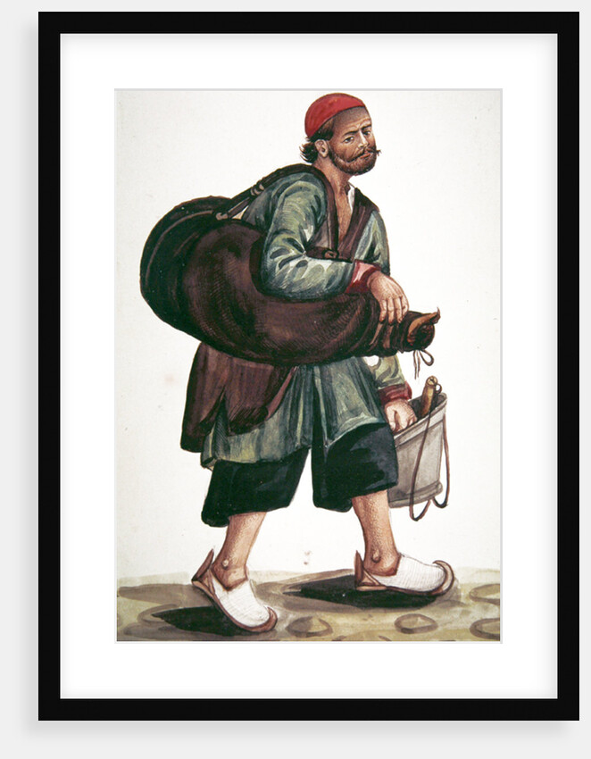 The coalman by Persian School