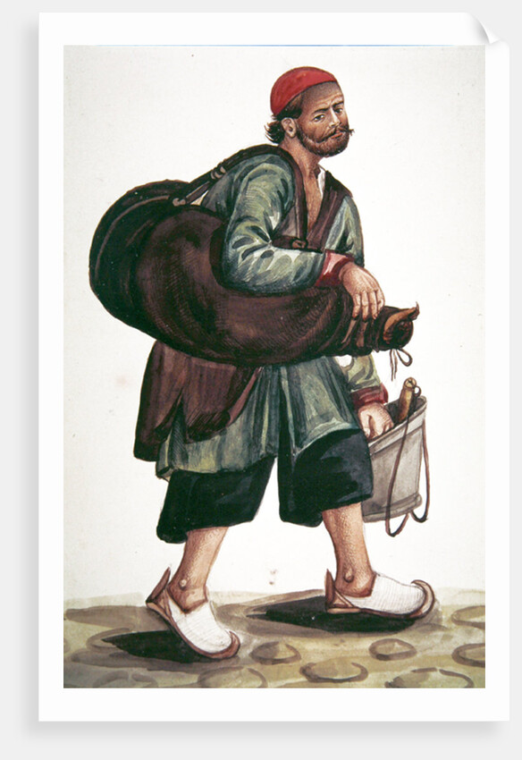 The coalman by Persian School