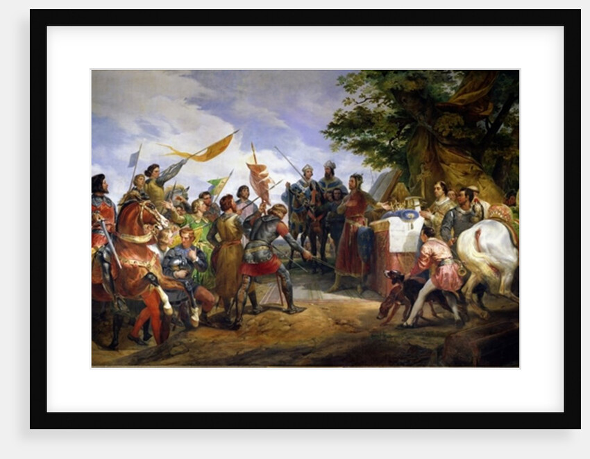 The Battle of Bouvines, 27th July 1214, 1827 by Emile Jean Horace Vernet