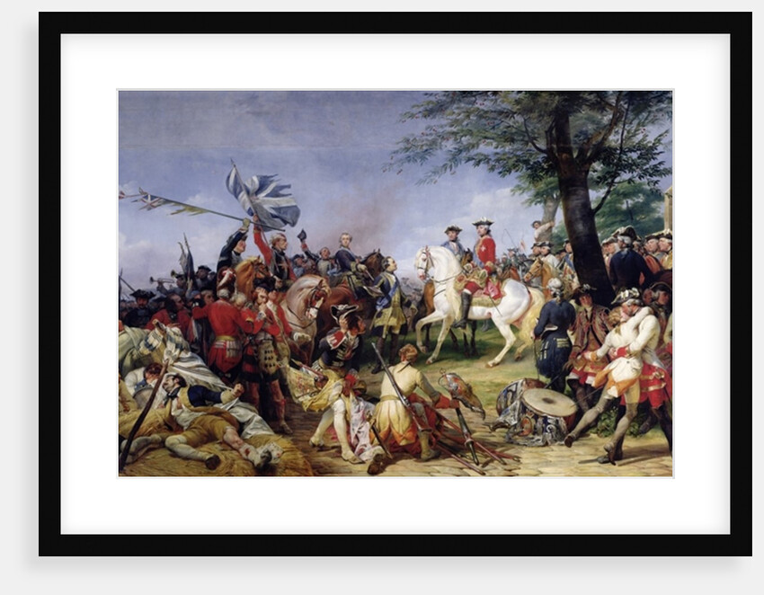 The Battle of Fontenoy, 11th May 1745, 1828 by Emile Jean Horace Vernet