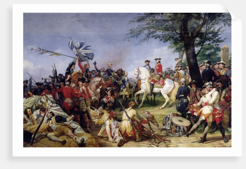 The Battle of Fontenoy, 11th May 1745, 1828 by Emile Jean Horace Vernet