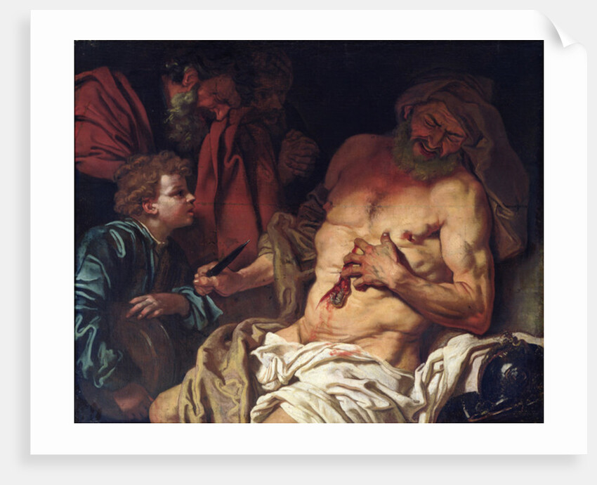 The Death of Cato by Johann Karl Loth