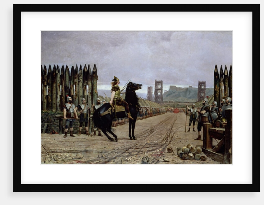 Vercingetorix before Caesar, 52 BC, 1886 by Henri-Paul Motte