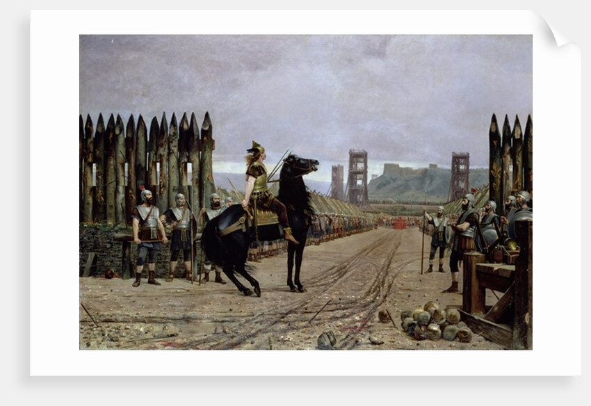 Vercingetorix before Caesar, 52 BC, 1886 by Henri-Paul Motte