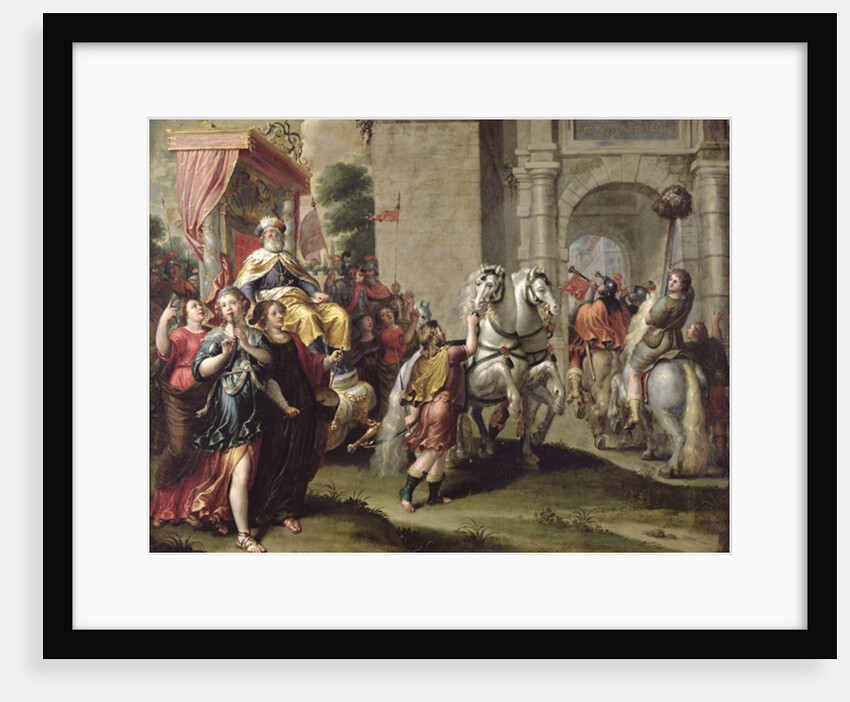 The Triumph of David, c.1690 by Peter van Lint