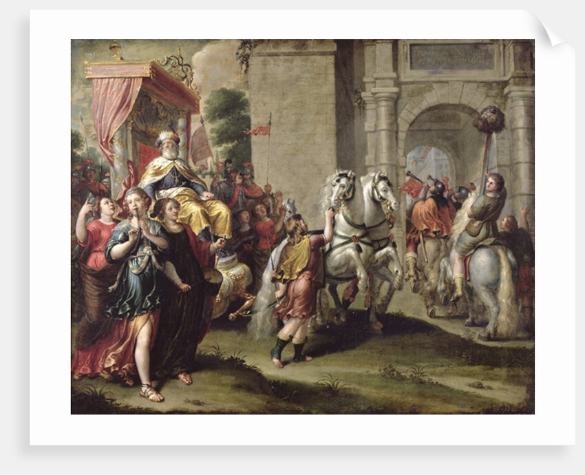 The Triumph of David, c.1690 by Peter van Lint