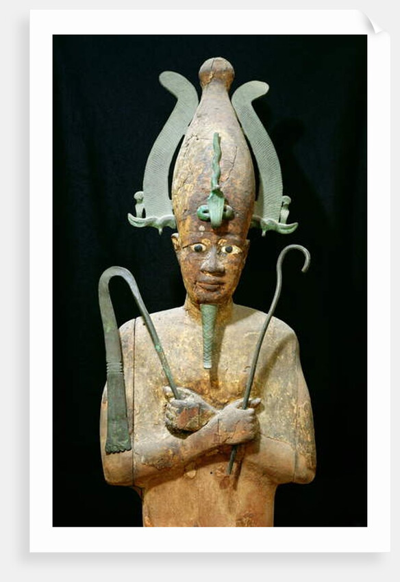 Statue of the Cult of Osiris by Late Period Egyptian