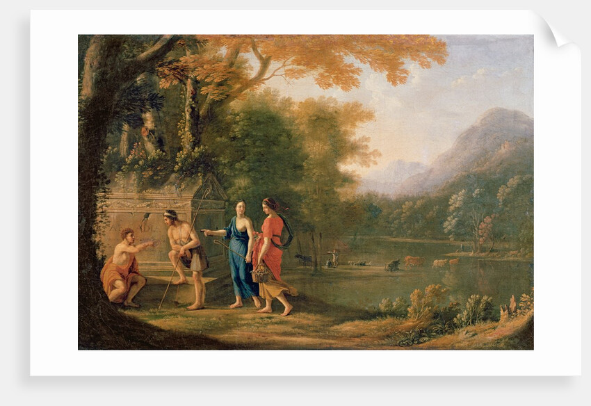 The Arcadian Shepherds by Laurent de La Hyre