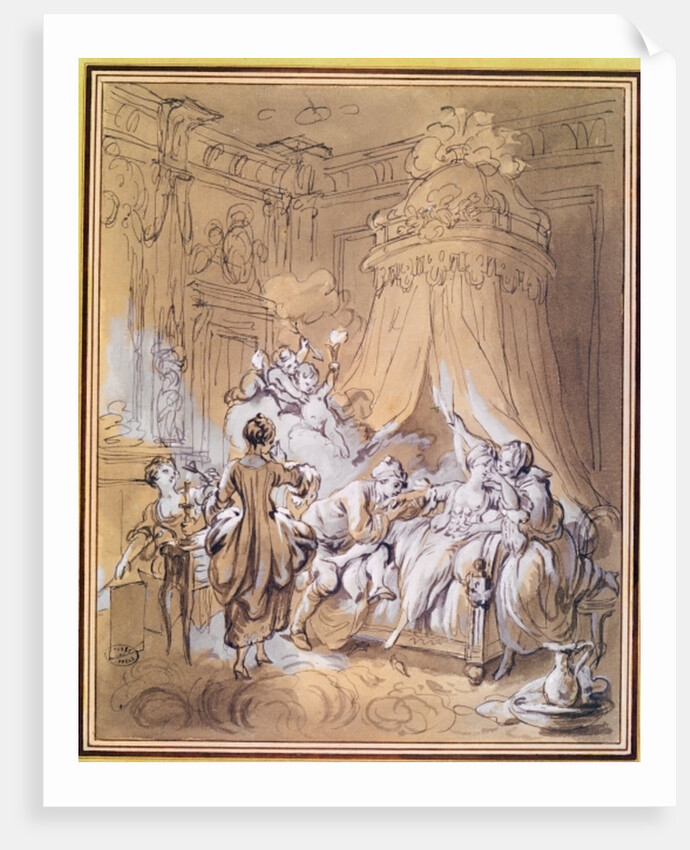 The Wedding Night by Pierre Antoine Baudouin