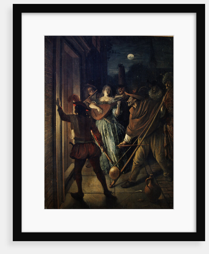 Serenading by Jan Havicksz. Steen