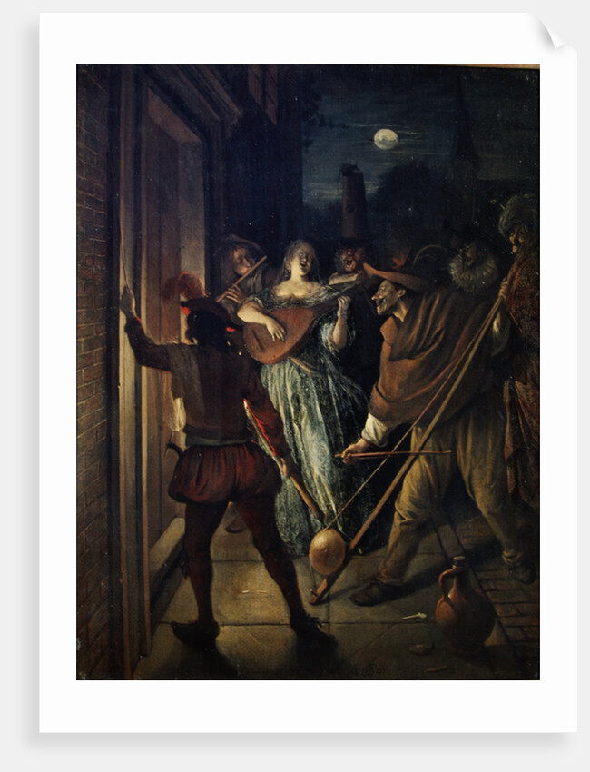 Serenading by Jan Havicksz. Steen
