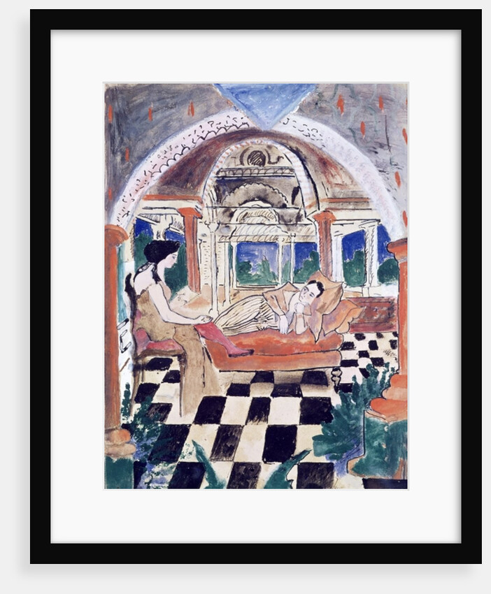 Apollinaire and his Muse by Max Jacob