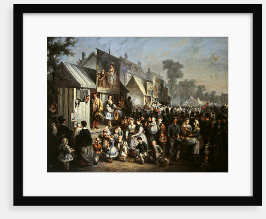 A fete at Saint-Cloud during the Second Empire by Edouard Vaumort