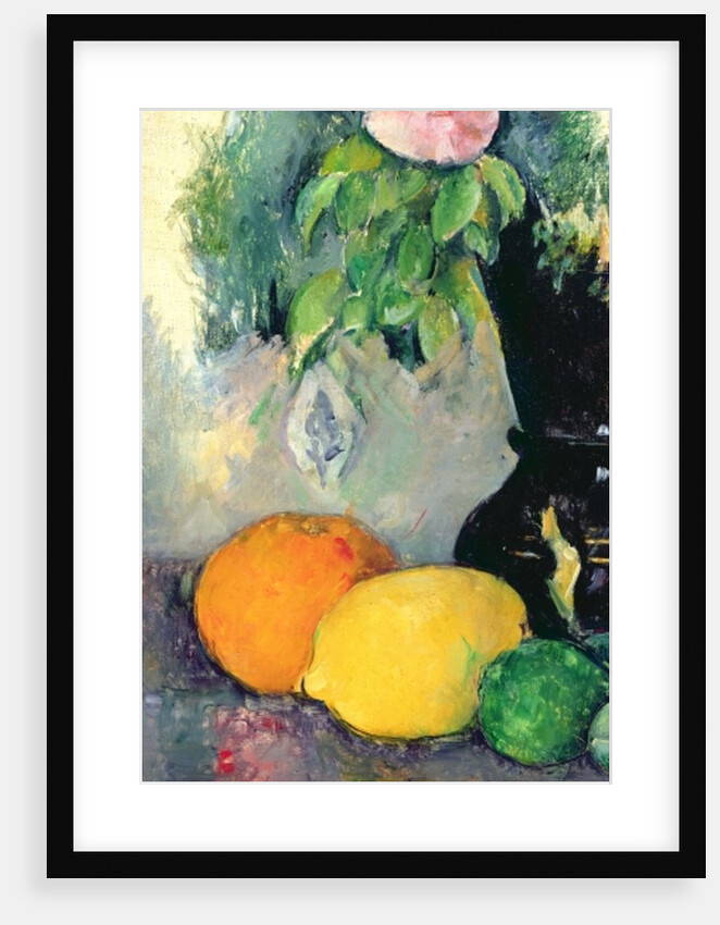 Flowers and fruits, c.1880 by Paul Cezanne