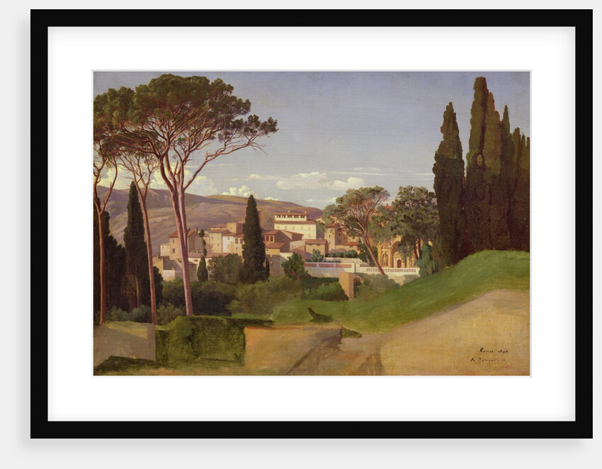 View of a Roman Villa, 1844 by Jean Achille Benouville