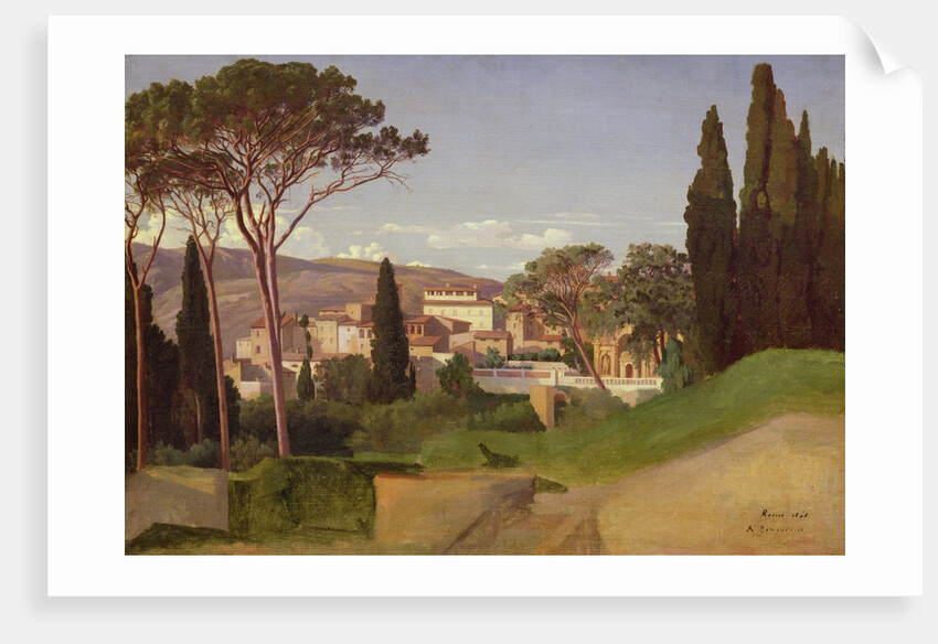 View of a Roman Villa, 1844 by Jean Achille Benouville