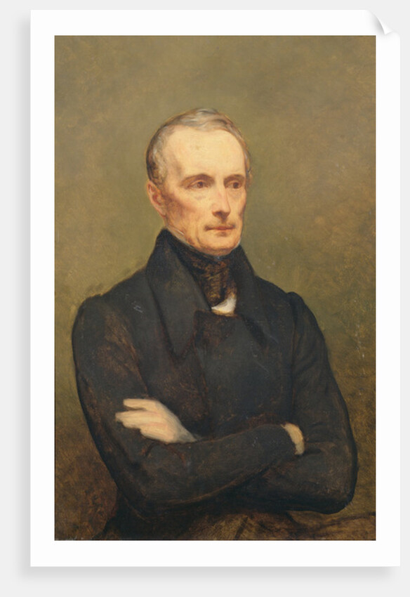 Alphonse de Lamartine 1847-48 by Ary Scheffer