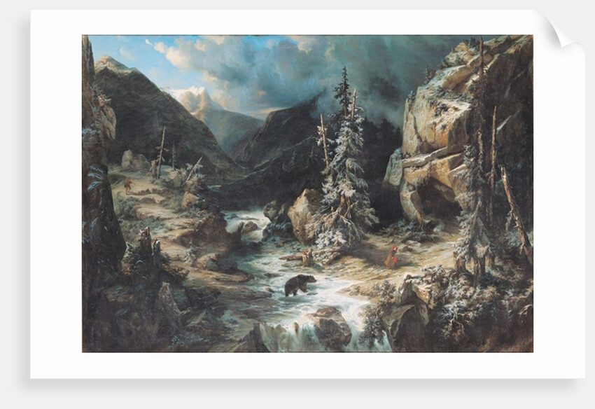 The Route to Maladetta by Leonard Alexis Dalige de Fontenay