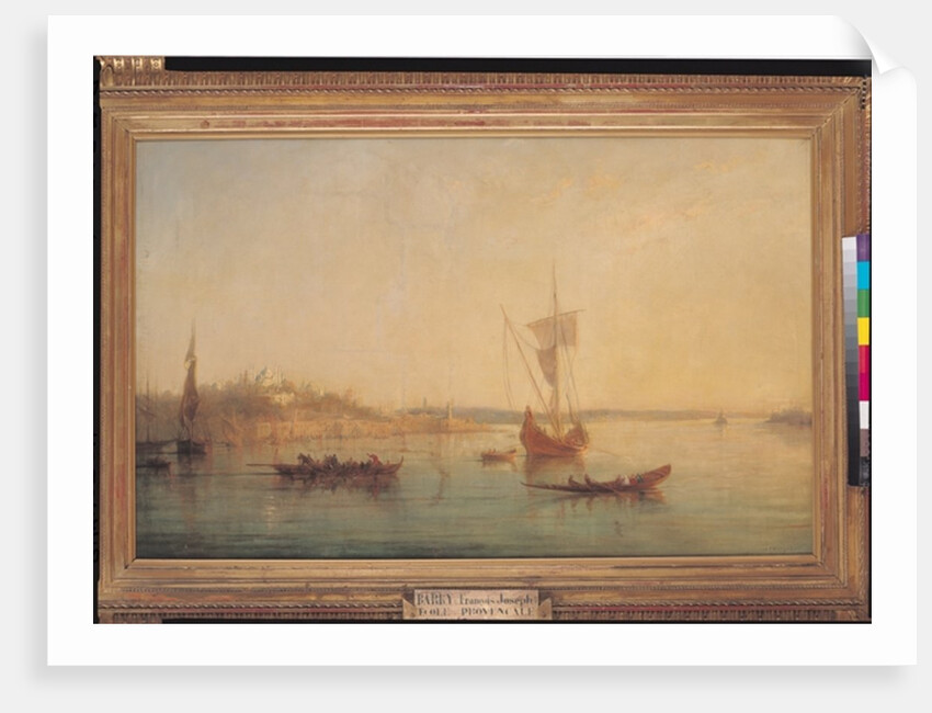 The Mouth of the Bosphorus at Constantinople, 1869 by Francois Barry