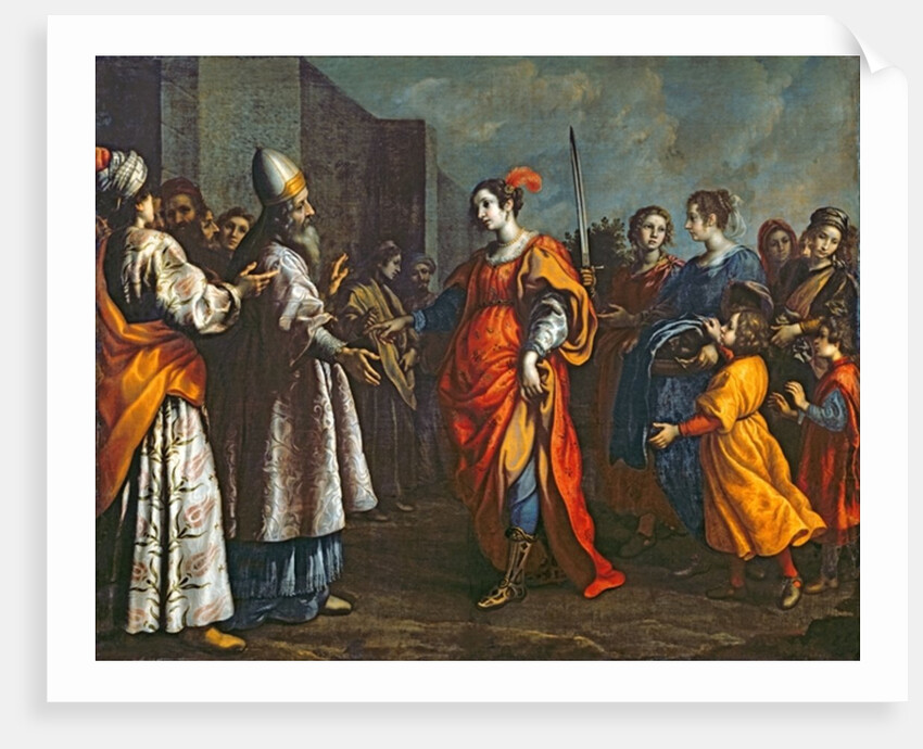 The Triumph of Judith, c.1620-30 by Francesco Curradi