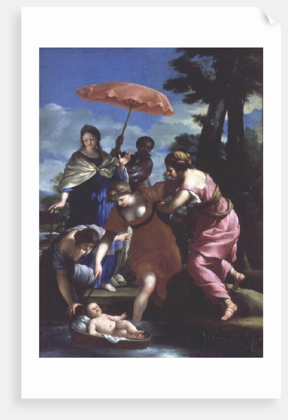 Moses Rescued from the Water, c.1655-57 by Giovanni Francesco (1610-62) Romanelli