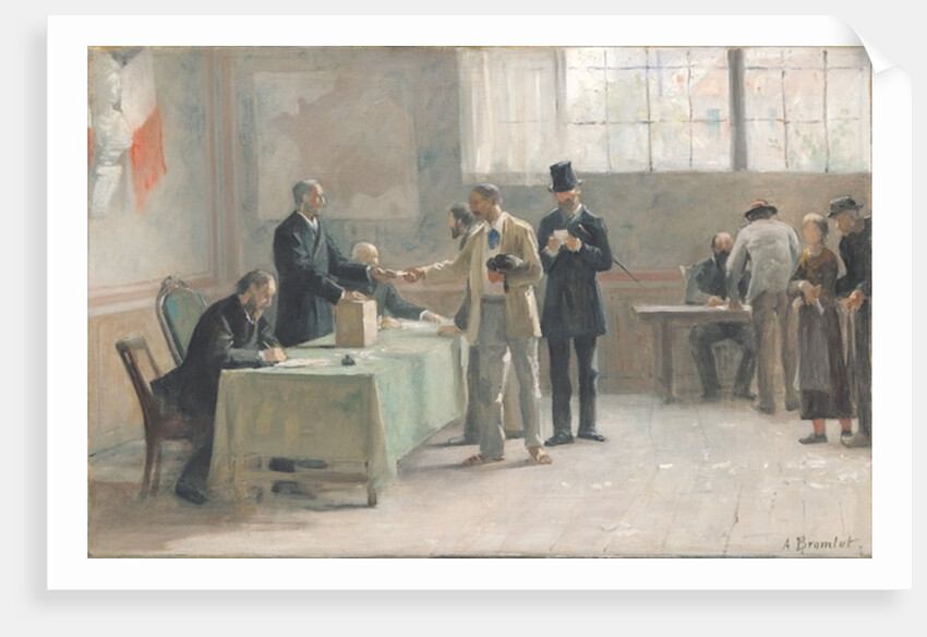 The Universal Franchise, 1888 by Alfred-Henri Bramtot