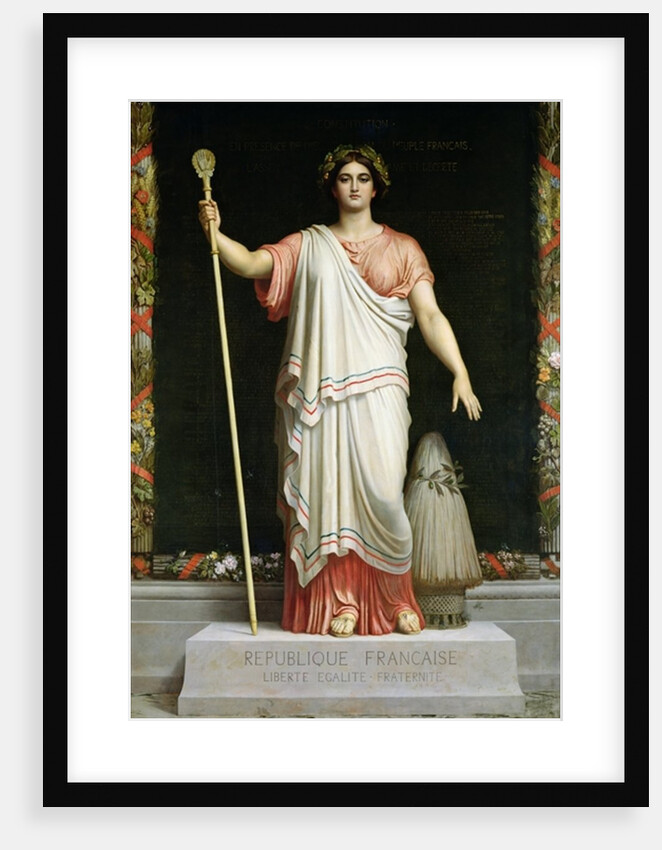 Allegory of the Republic, 1848 by Dominique Louis Papety