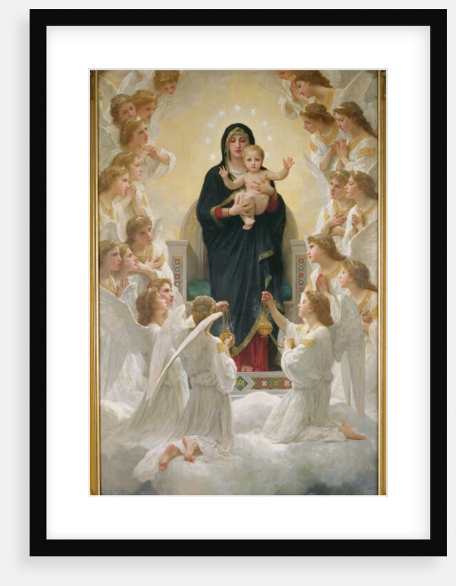 The Virgin with Angels, 1900 by William-Adolphe Bouguereau