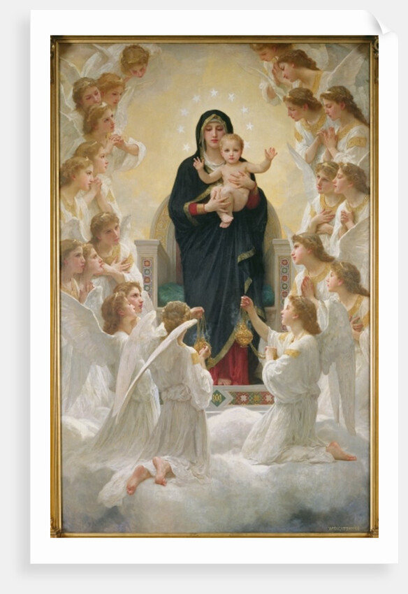 The Virgin with Angels, 1900 by William-Adolphe Bouguereau