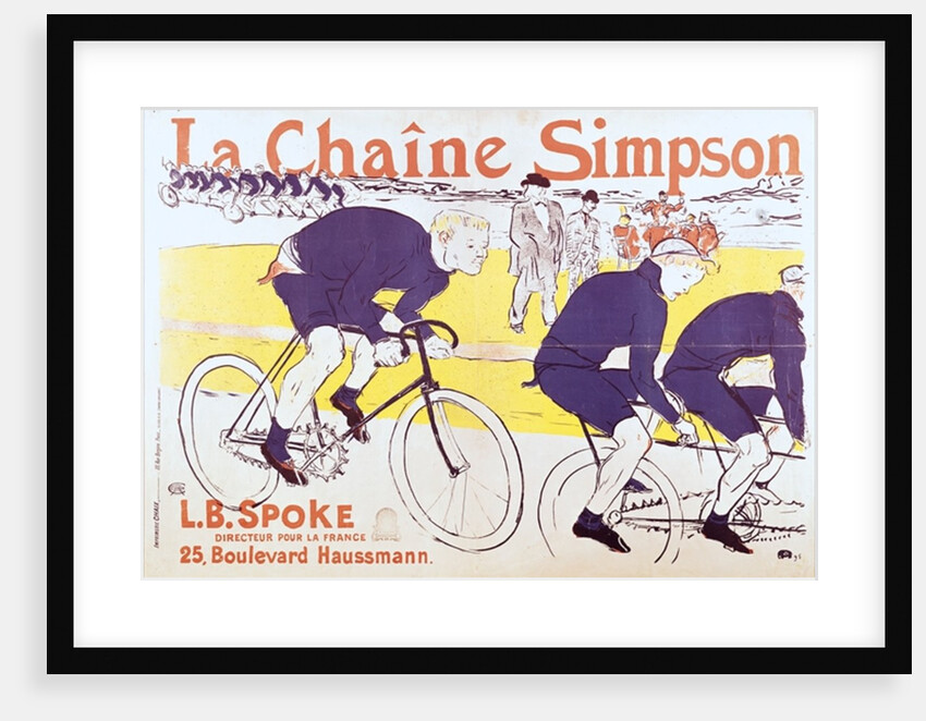 The Simpson Chain, 1896 by Henri de Toulouse-Lautrec