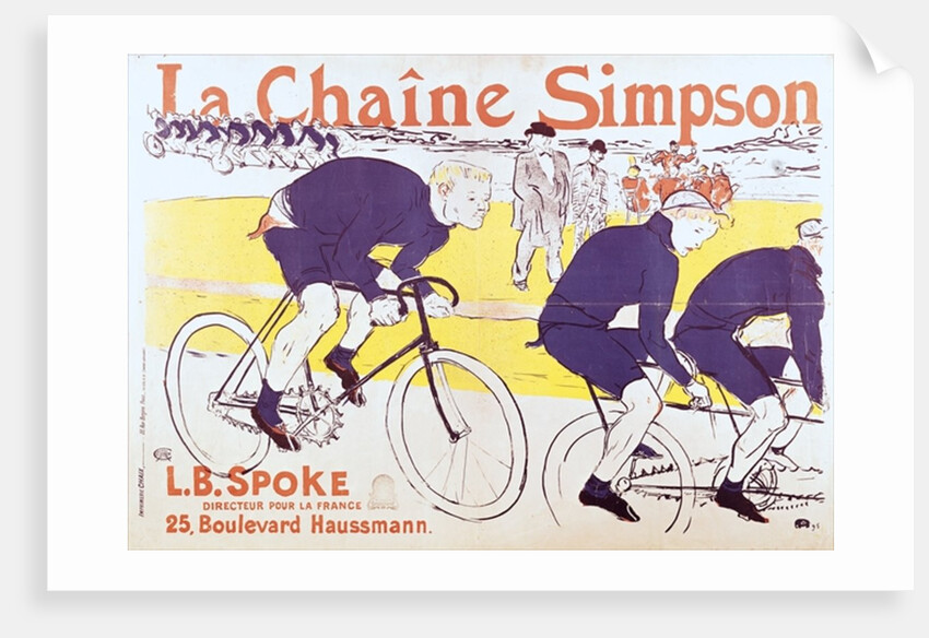 The Simpson Chain, 1896 by Henri de Toulouse-Lautrec