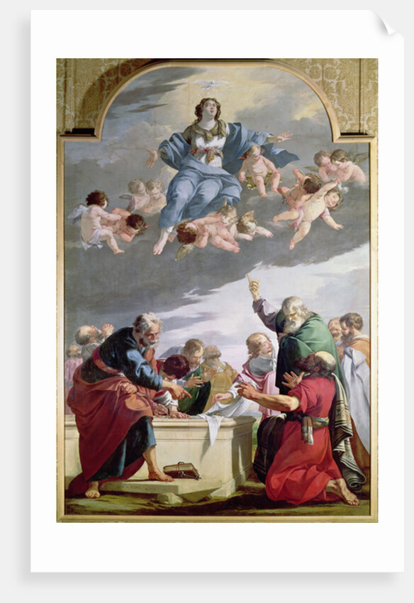 Assumption of the Virgin, 1635 by Laurent de La Hyre