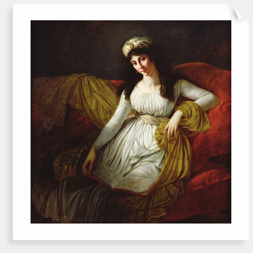 Portrait of Madame Favrega, 1798 by Baron Antoine Jean Gros