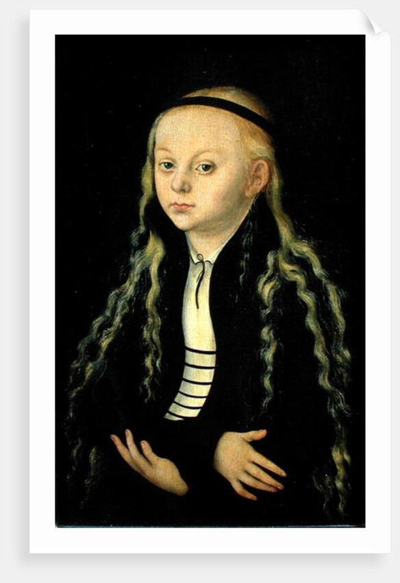 Portrait of a Young Girl, possibly Magdalena Luther by Lucas the Elder Cranach