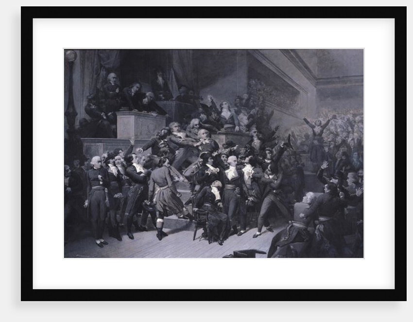 The Ninth Thermidor, c.1840 by Raymond Quinsac Monvoisin