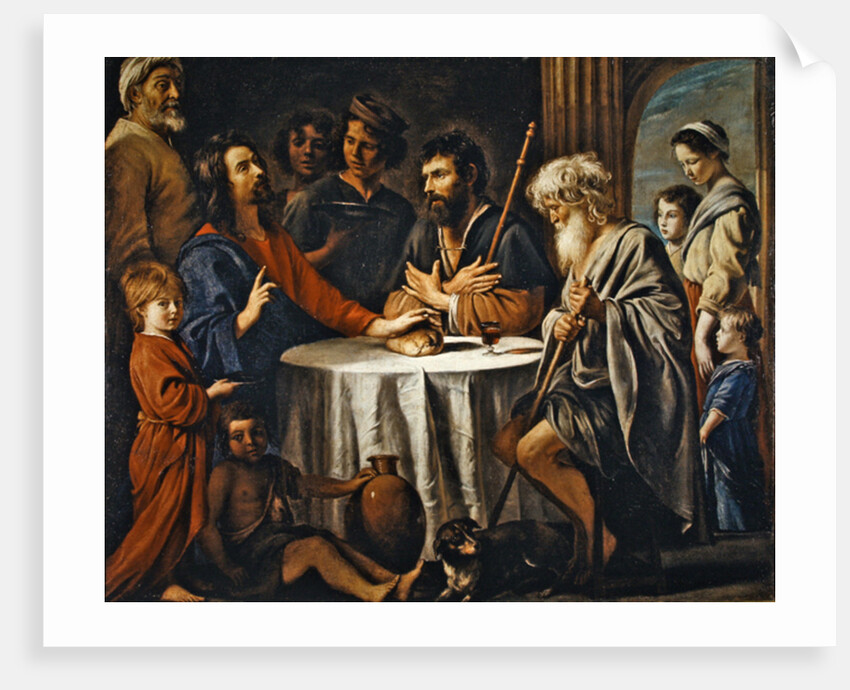 The Disciples at Emmaus by Mathieu Le Nain