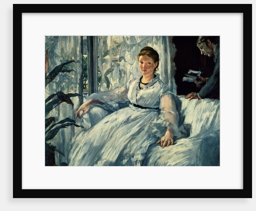 Reading, 1865 by Edouard Manet